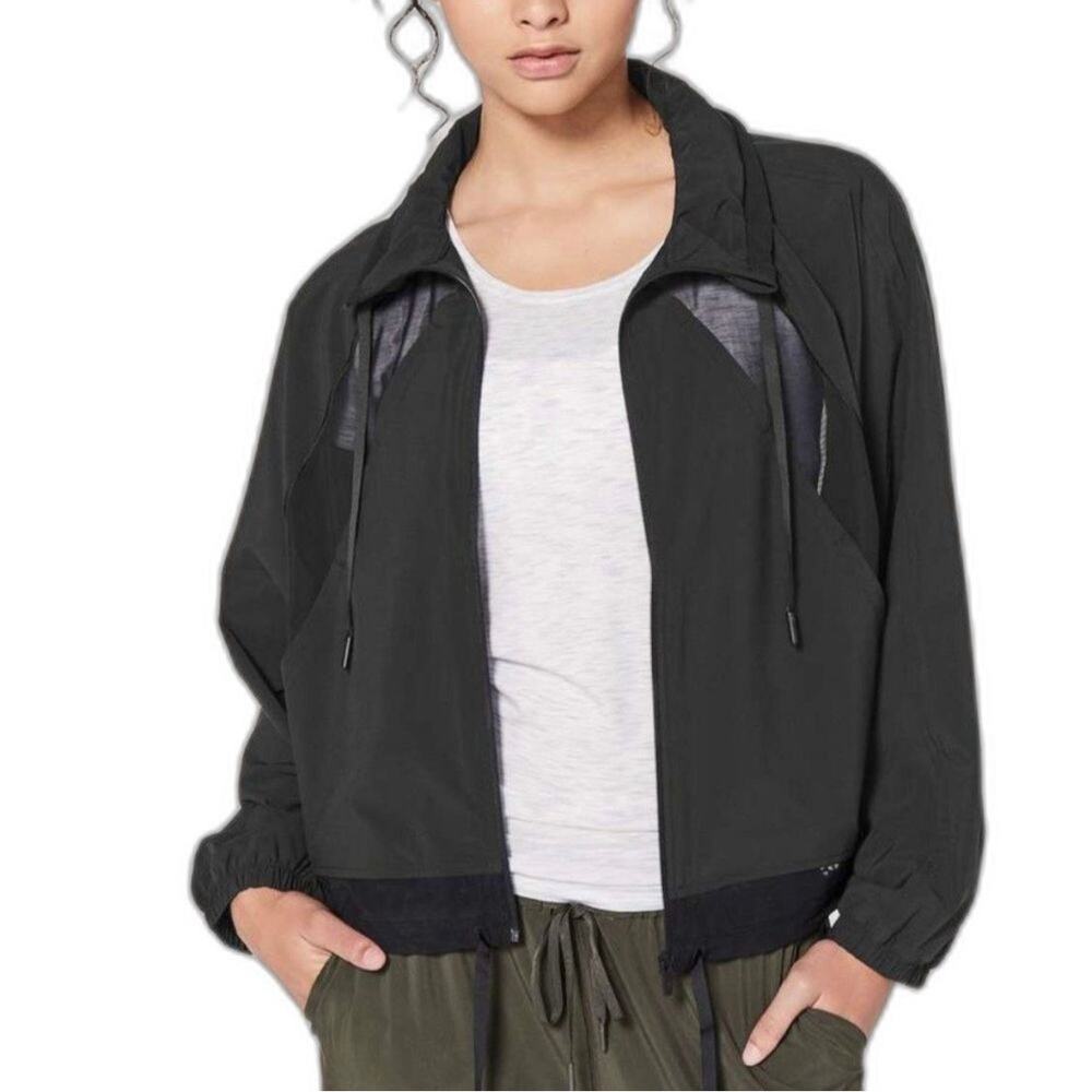 Lululemon Get Going Crop Jacket Black 10 - Picture 2 of 13